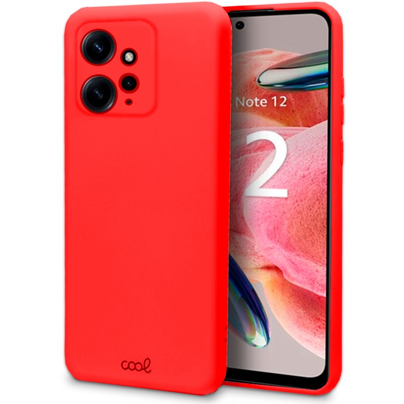 Capa COOL para Xiaomi Redmi Note 12 Cover vermelho