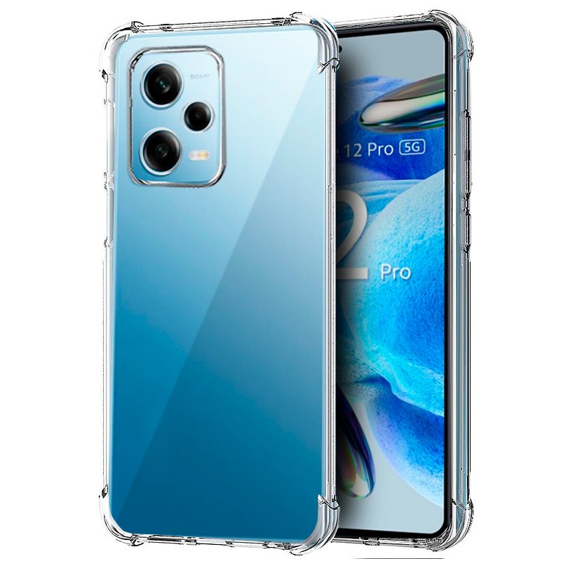 Capa COOL para Xiaomi Redmi Note 12 Pro 5G AntiShock Transparente