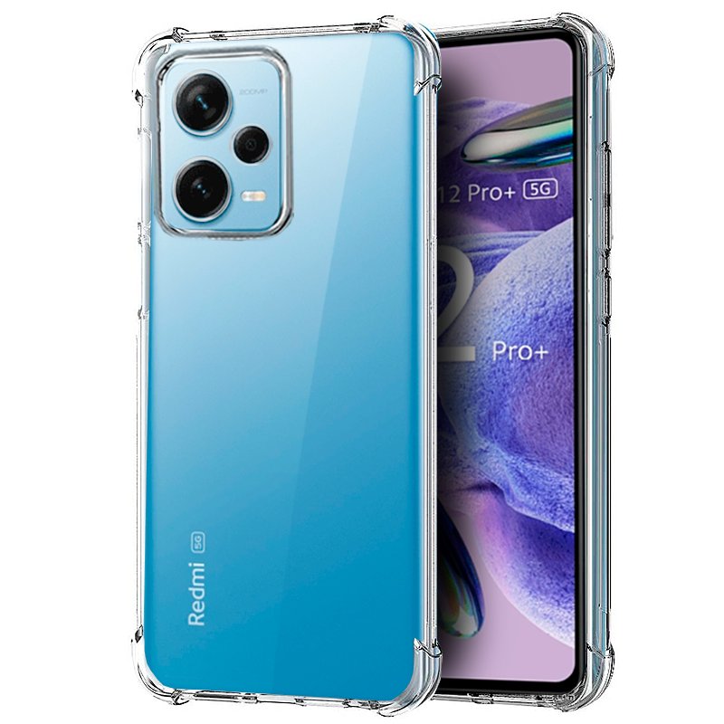 Capa COOL para Xiaomi Redmi Note 12 Pro Plus 5G AntiShock Transparente