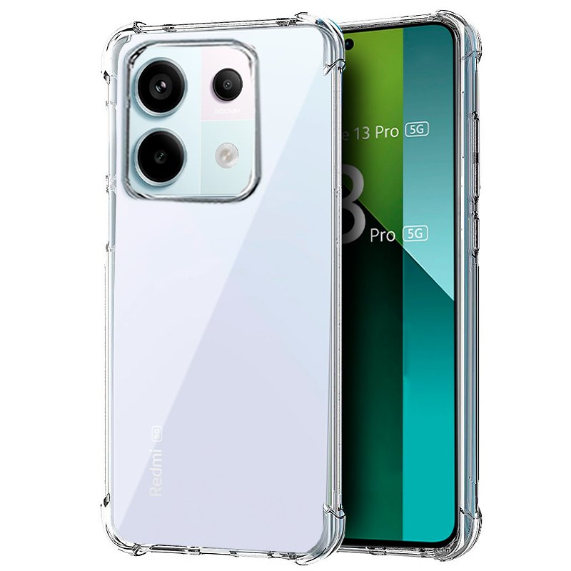 Capa COOL para Xiaomi Redmi Note 13 Pro 5G / Poco X6 5G AntiShock Transparente