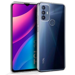 Capa COOL silicone para TCL 30 SE / 30E / 305 / 306 (Transparente)