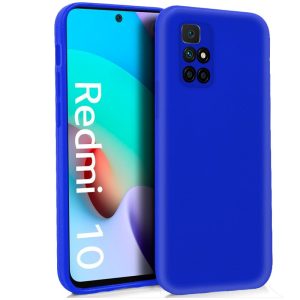 Capa COOL silicone para Xiaomi Redmi 10 / Redmi 10 2022 (Azul)