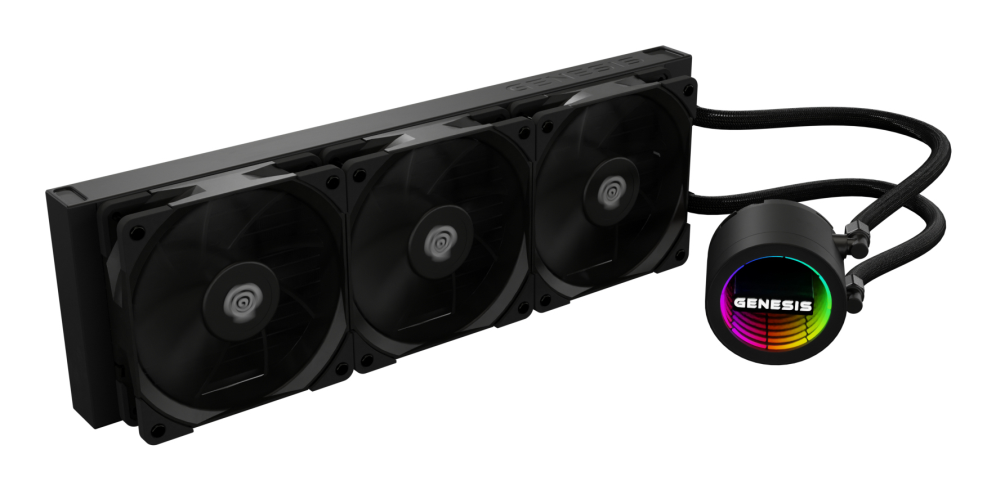 GENESIS NLG-2320 sistema de refrigeração para Computador Capa do Computador Kit de refrigeração líquida preto