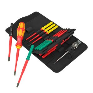 Chaves de fenda vde, extra finas 1, jogo 16 peças