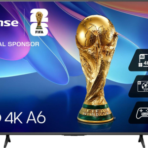 Hisense 43A6S 109,2 cm (43") 4K Ultra HD Smart TV Wifi preto